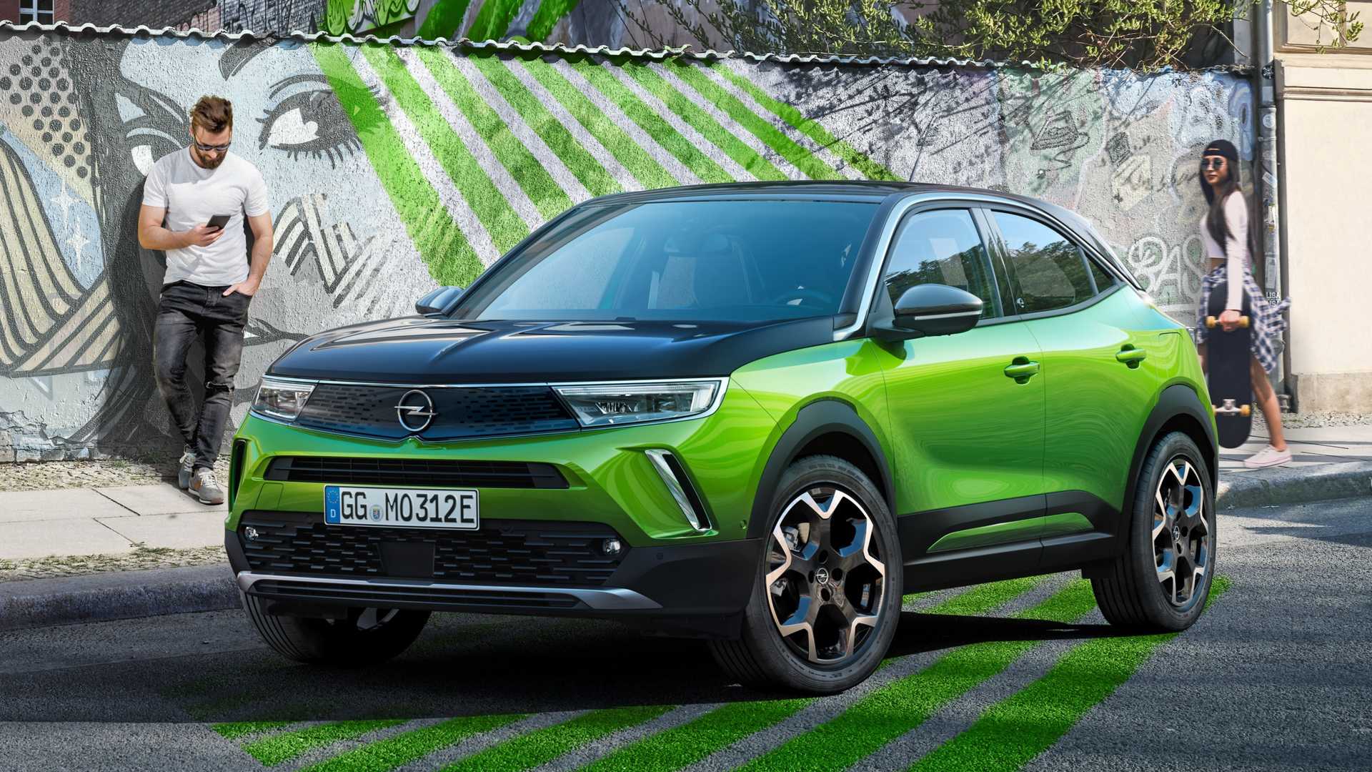 Opel Mokka 2021 года — электромобиль с резким внешним видом