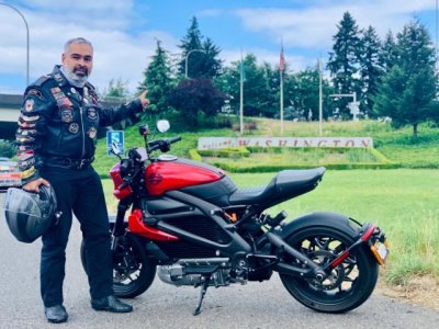 Harley-Davidson LiveWire завершает путешествие из Мексики в Канаду