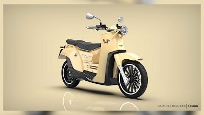 Moto Guzzi электрифицирует культовый скутер Galletto