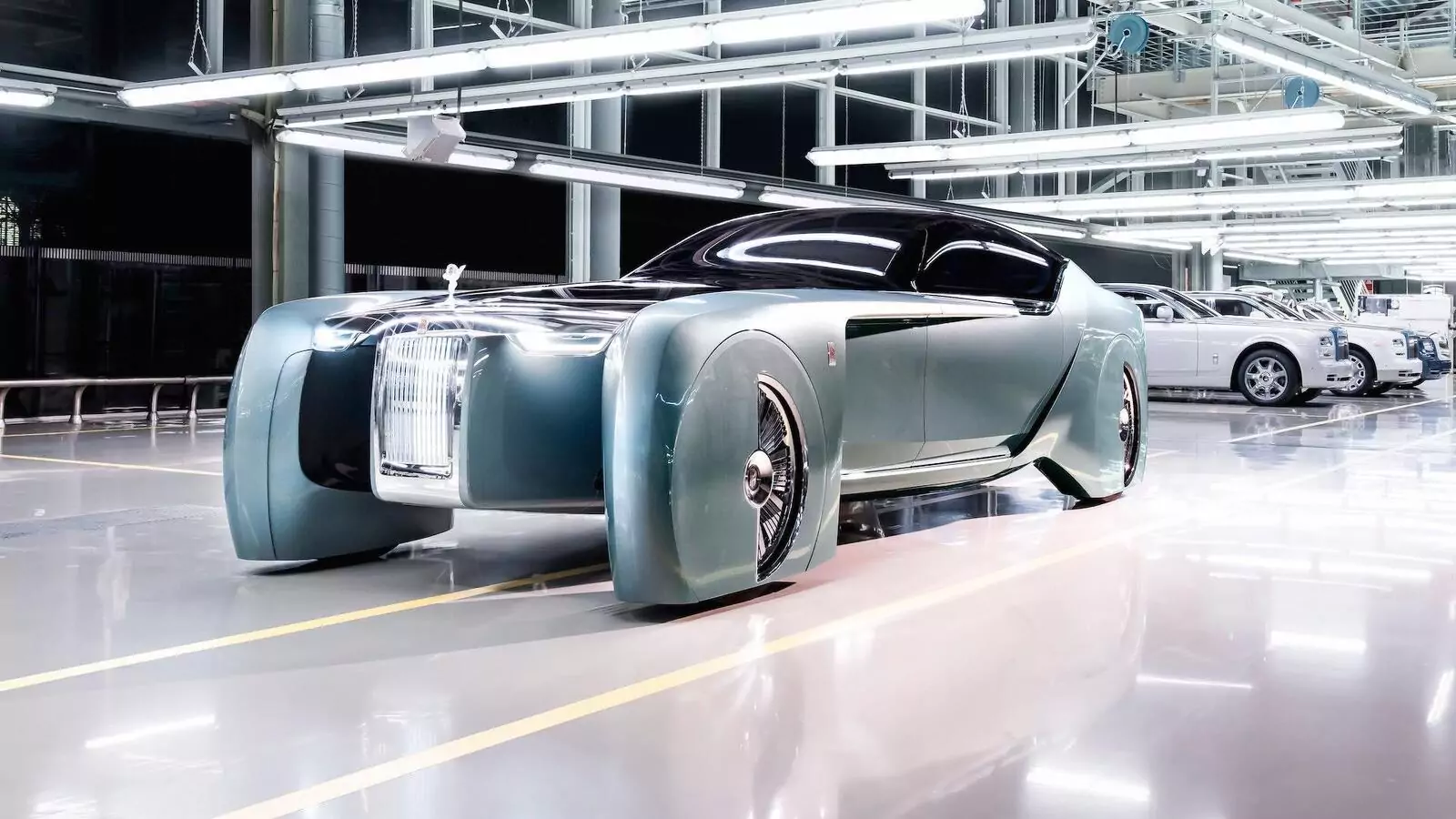 Rolls-Royce Silent Shadow планируется как электромобиль сверхвысокого класса?