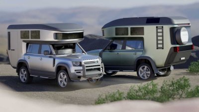 Ford Bronco и Land Rover Defender переоборудовали в жилой дом из углеродного волокна
