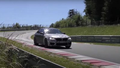 BMW M5 F90 CS разорвал Нюрбургринг. Видео