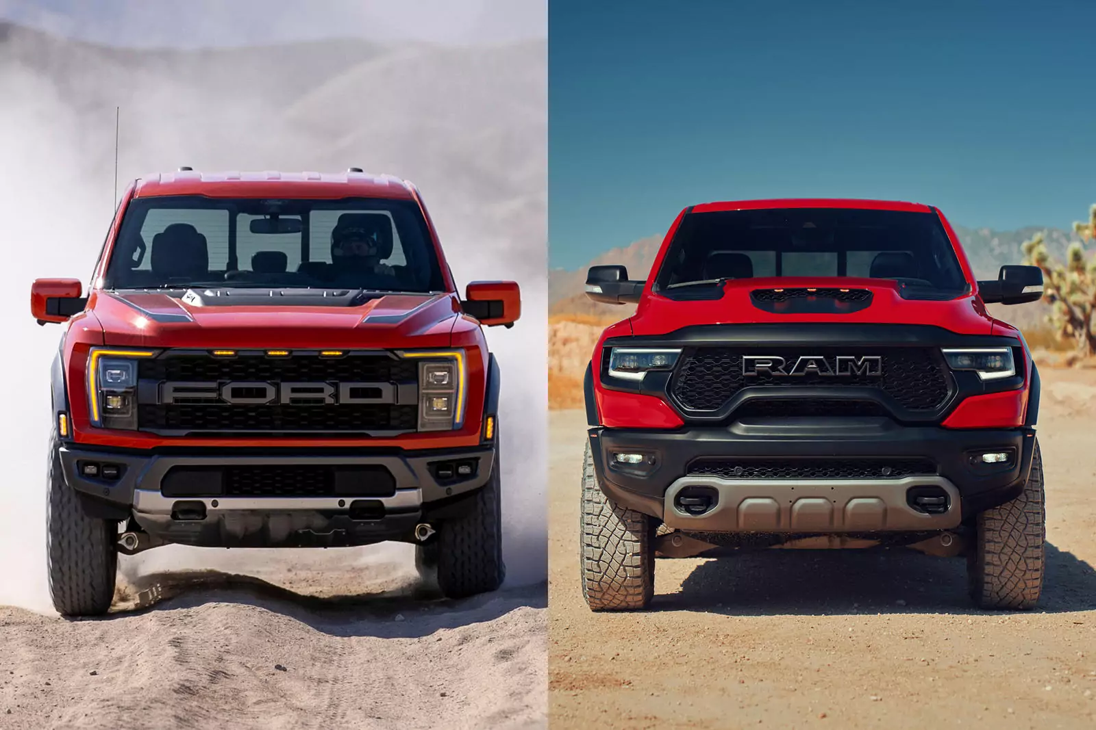 Vs ram. Dodge Ram TRX 2021. Dodge Ram TRX vs Ford f-150 Raptor. Dodge Ram 1500 TRX. Dodge Ram TRX 2021 vs Ford Raptor f150 2021.